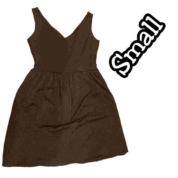 Black Summer Dress Sz Small - Picture 1 of 6